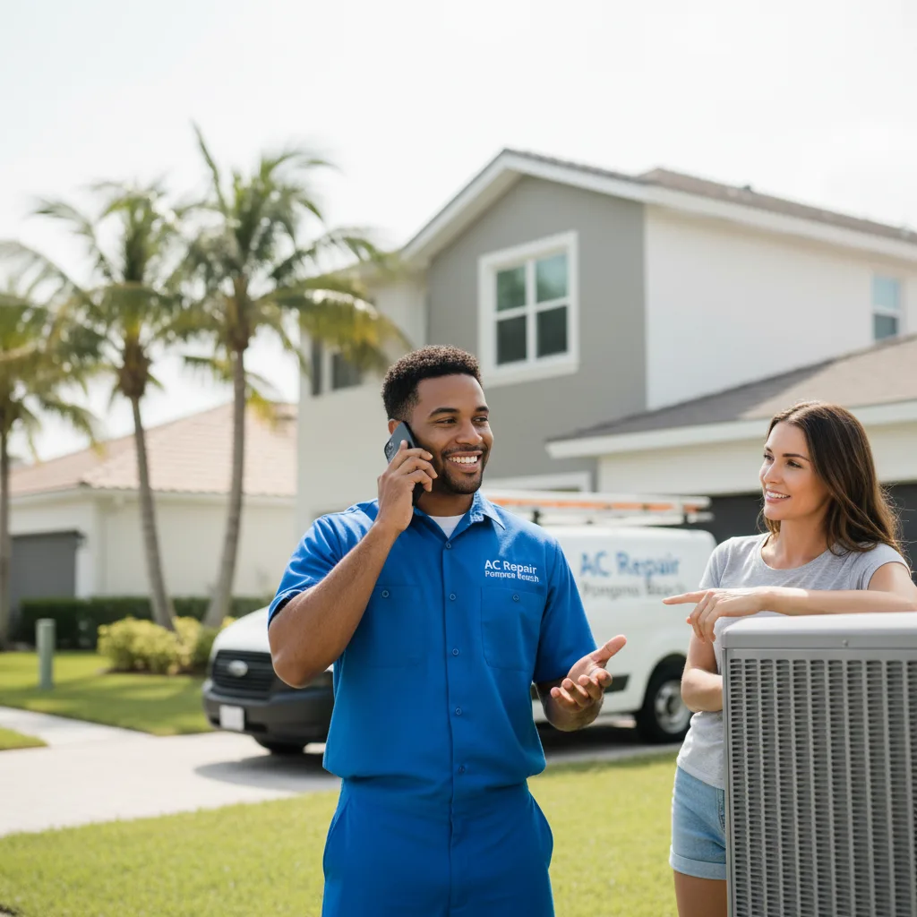AC Repair Pompano Beach customer support in Dallas Center